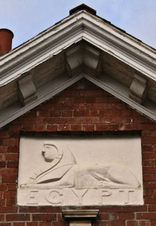 Lincolnshire Regiment Plaque to gable - Haverfield road drill hall
